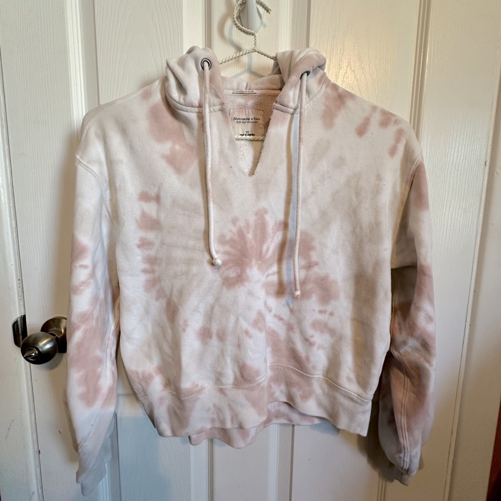 Abercrombie Tie-Dye Hooded Sweatshirt